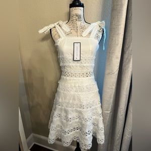 Brand new Goodnight macaroon white dress
